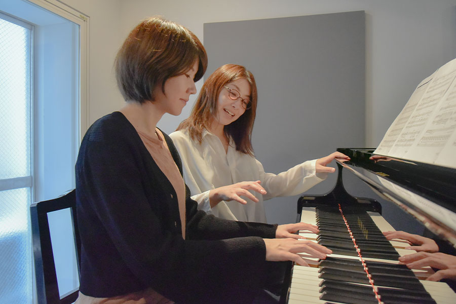 レッスンが楽しい